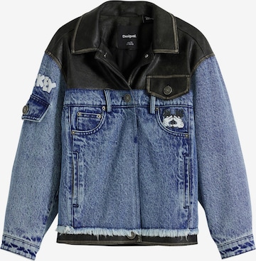 mėlyna Desigual Demisezoninė striukė: priekis