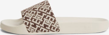 TOMMY HILFIGER Pantolette in Braun: Vorderseite