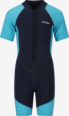 ZigZag Sportieve badmode 'Neoprene' in Blauw: voorkant