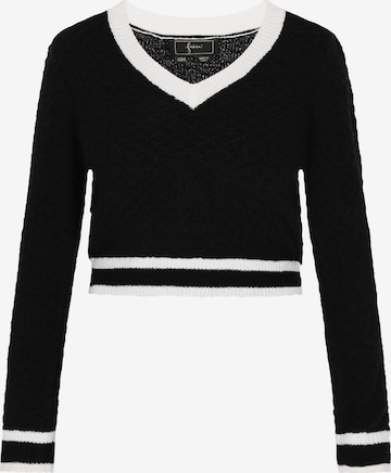 Pull-over 'Fashion Look' faina en noir : devant