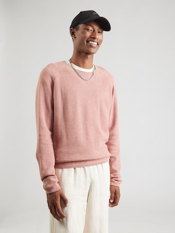 Pullover 'Honeycomb' di NOWADAYS in rosa: frontale