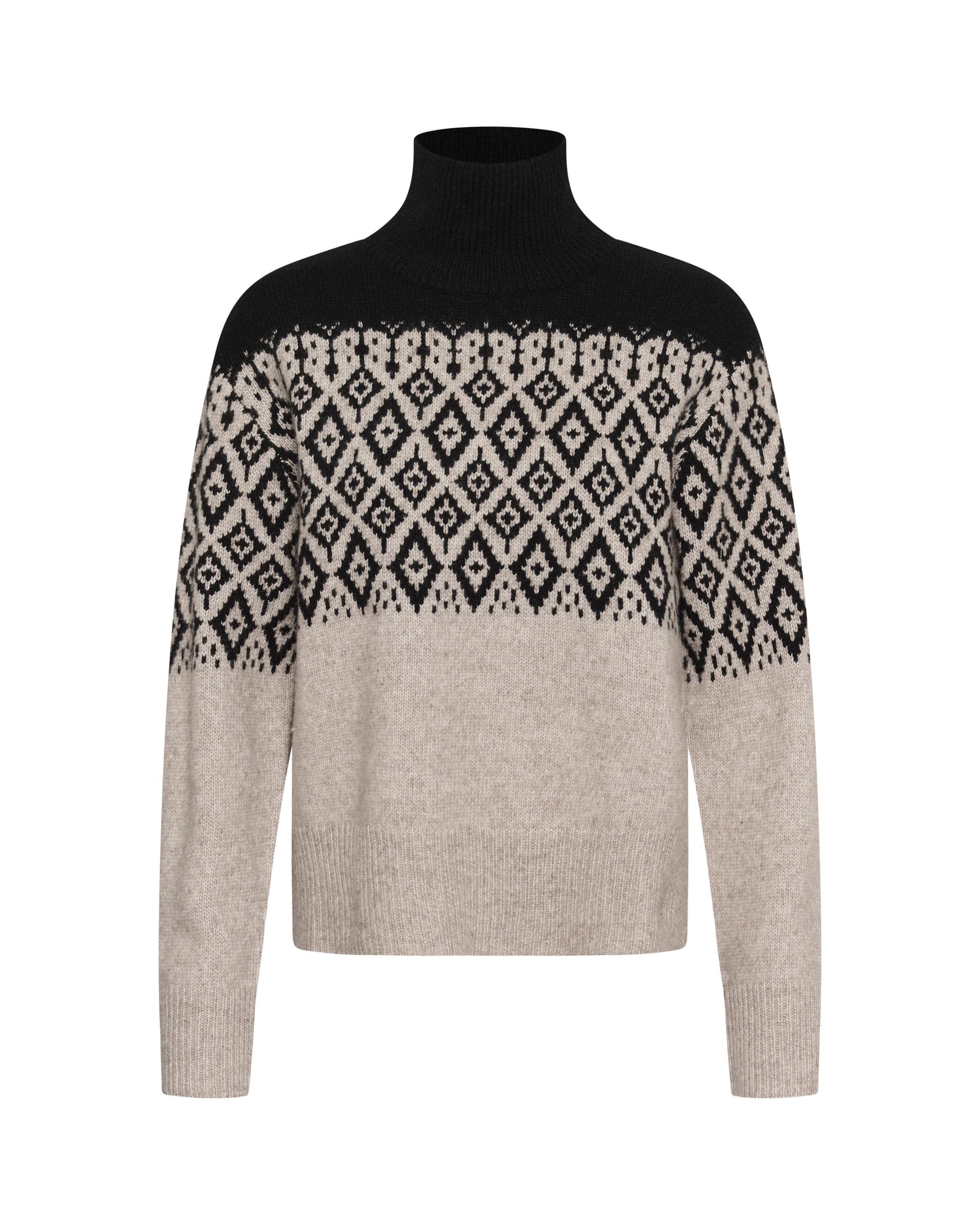 Pull-over 'Kaegan' SOAKED IN LUXURY en beige : devant