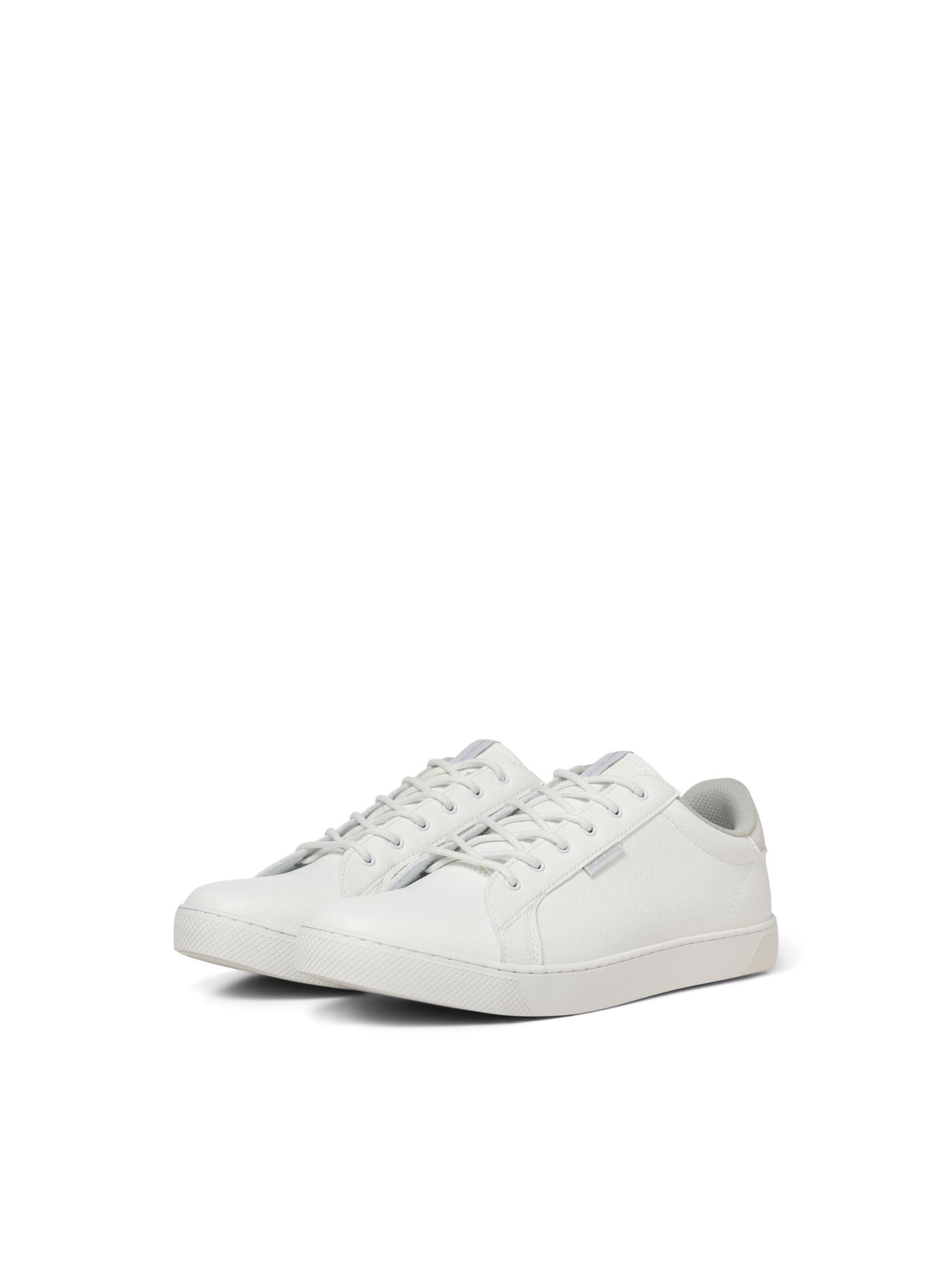 Baskets basses 'Trent' JACK & JONES en blanc : devant