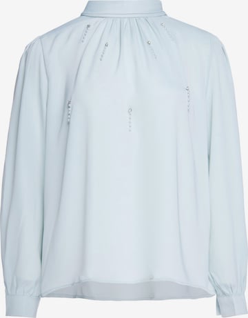 usha BLACK LABEL Blouse in Blauw: voorkant