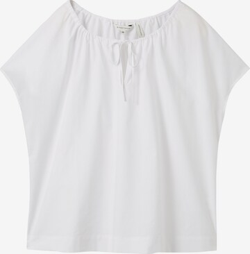 TOM TAILOR - Blusa en blanco: frente