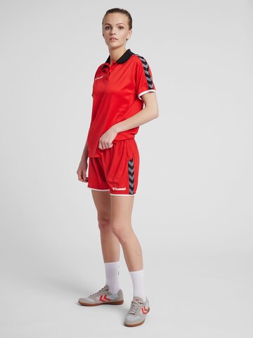 Hummel Regular Sports trousers 'Poly' in Red