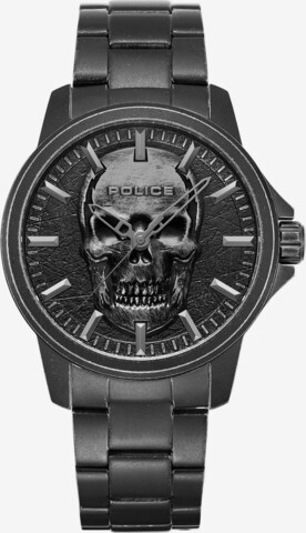 POLICE Analog Watch 'Mensor' in Black: front