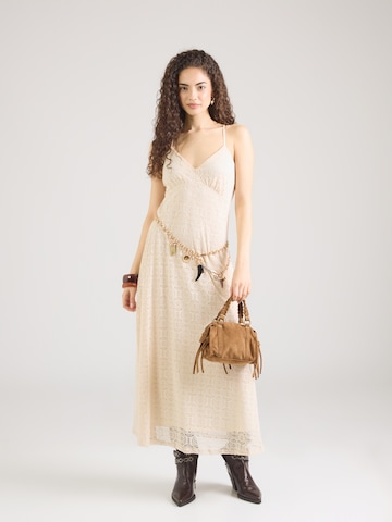 ABOUT YOU Suvekleit 'Flores', värv valge: eest vaates