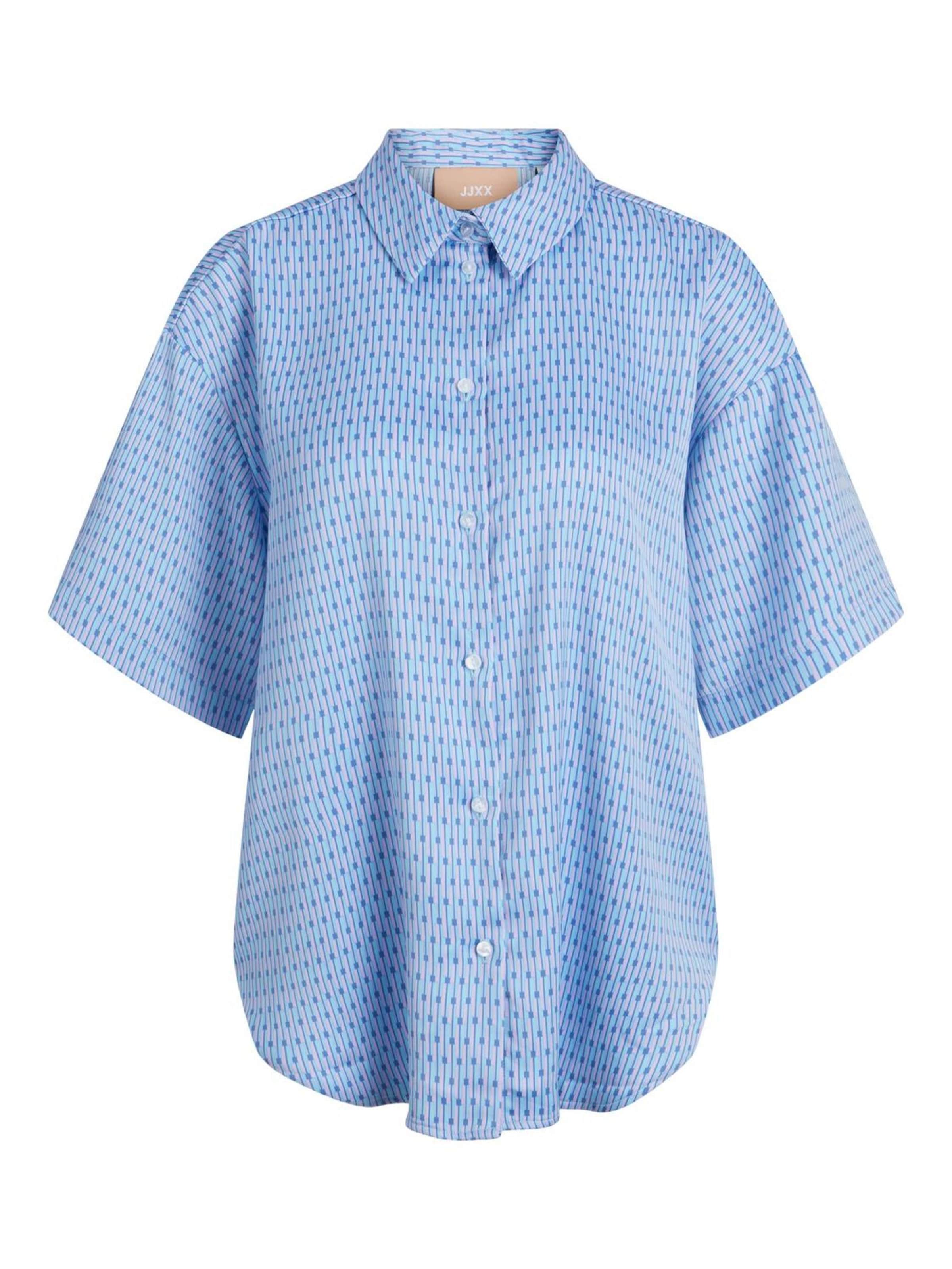 Camicia da donna 'LINK' di JJXX in blu: frontale