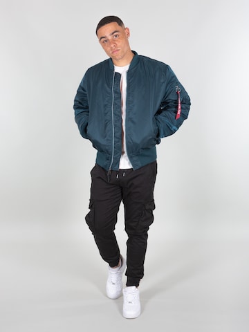 Giacca di mezza stagione 'MA-1' di ALPHA INDUSTRIES in blu