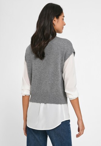 Pull-over TALBOT RUNHOF X PETER HAHN en gris