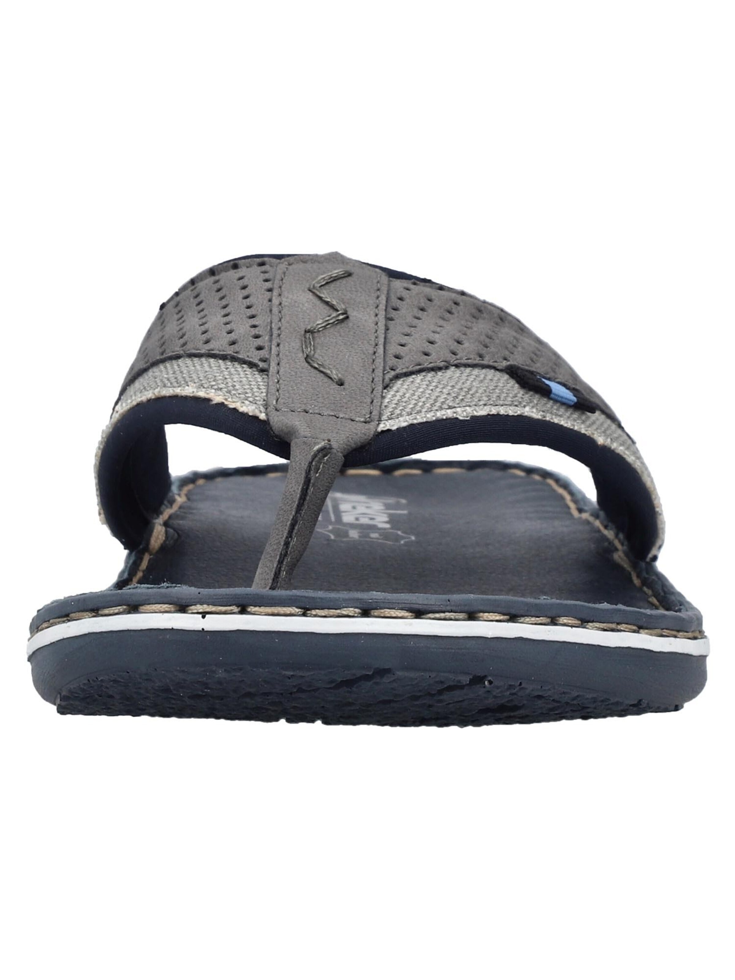 Rieker Teenslippers 'Comfort' in Grijs
