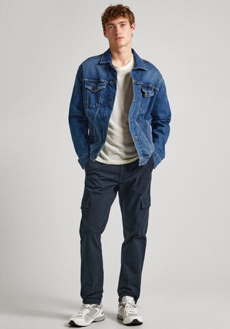 Slimfit Pantaloni cargo di Pepe Jeans in blu
