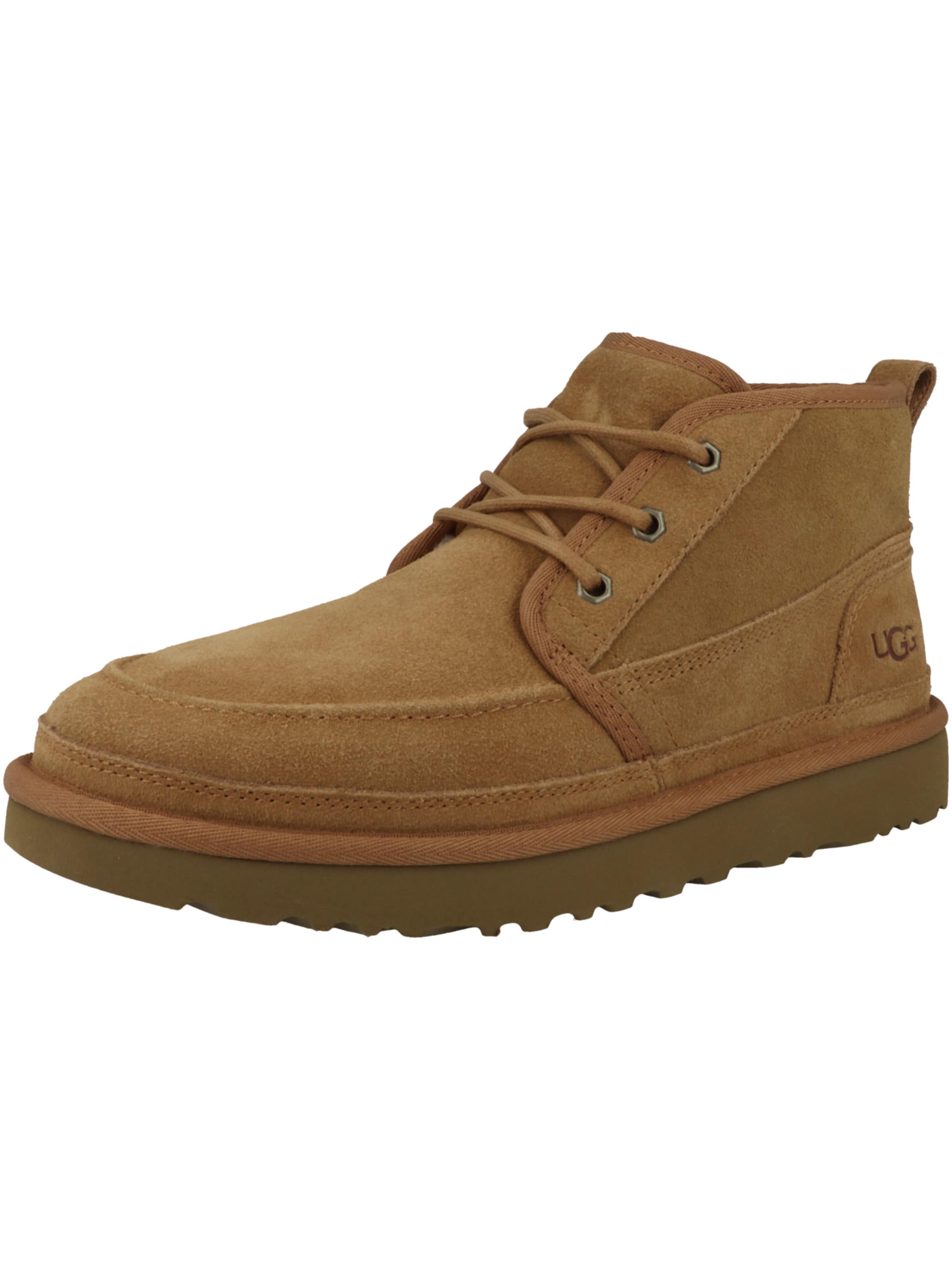 UGG - Botas chukka 'NEUMEL MOC' em castanho: frente