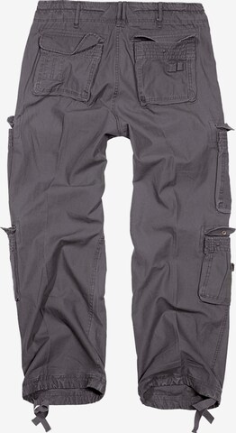 Brandit - Tapered Pantalón cargo en gris