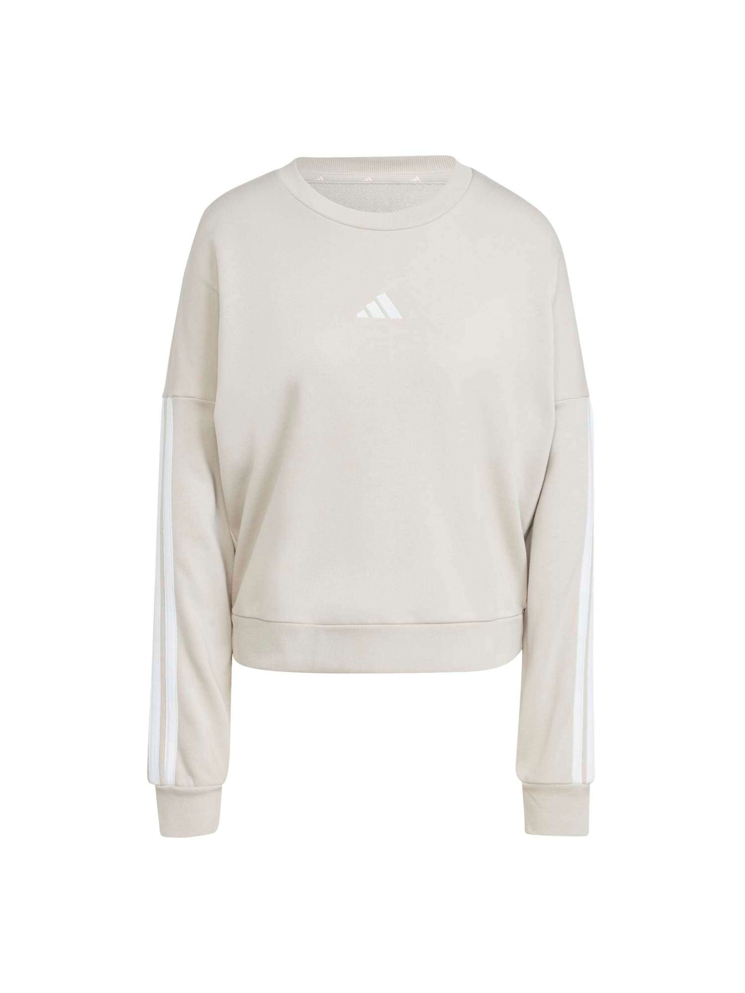 ADIDAS SPORTSWEAR Спортивный свитшот 'Essentials' в Бежевый: спереди