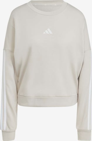 ADIDAS SPORTSWEAR Спортивный свитшот 'Essentials' в Бежевый: спереди