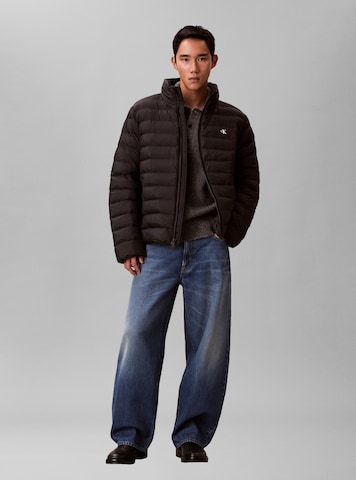 Calvin Klein Jeans Přechodná bunda – černá