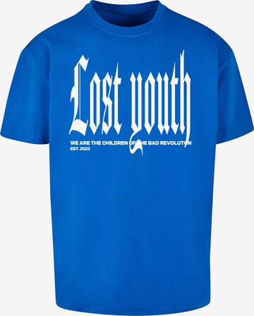 Lost Youth Shirt  'CLASSIC V.4 ' in Blau: predná strana