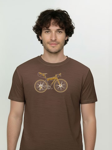 Maglia funzionale ' Loom Bike Gravel ' di GREENBOMB in marrone