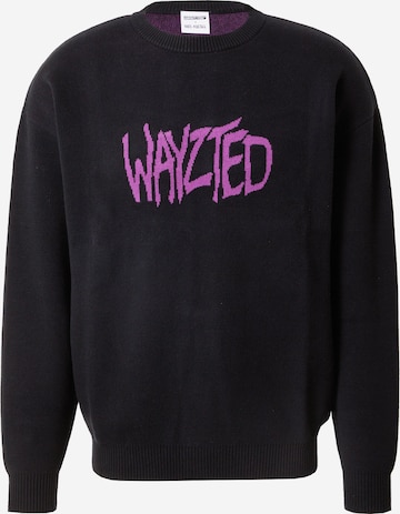 juoda About You x Nils Kuesel Megztinis 'Eddie': priekis