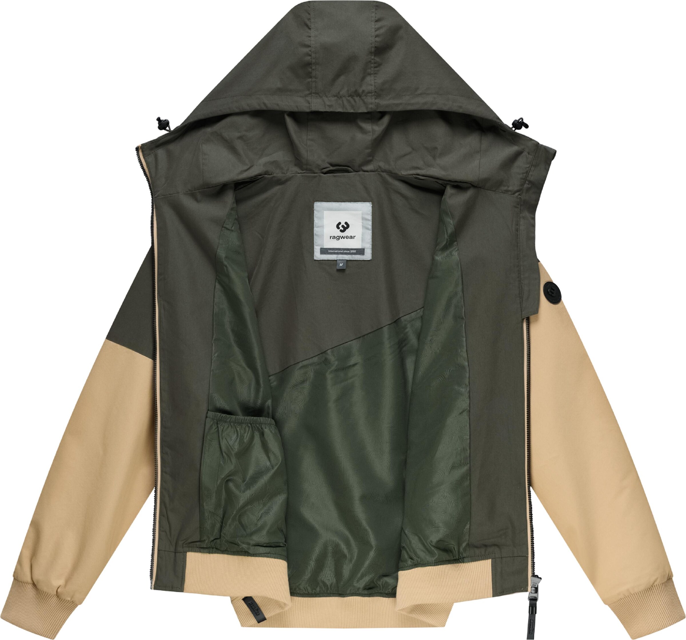 Veste mi-saison ' Winngs Youmodo' Ragwear en vert