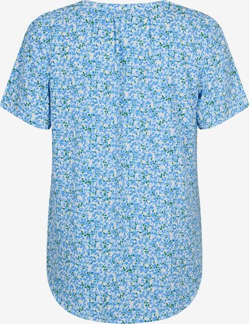 Zizzi Bluse 'Caanni' in Blau