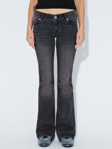 Dr. Denim Slimfit Jeans 'Kily Low Bootcut' in Grijs