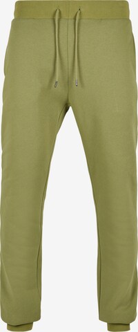 Urban Classics Tapered Trousers in Green: front