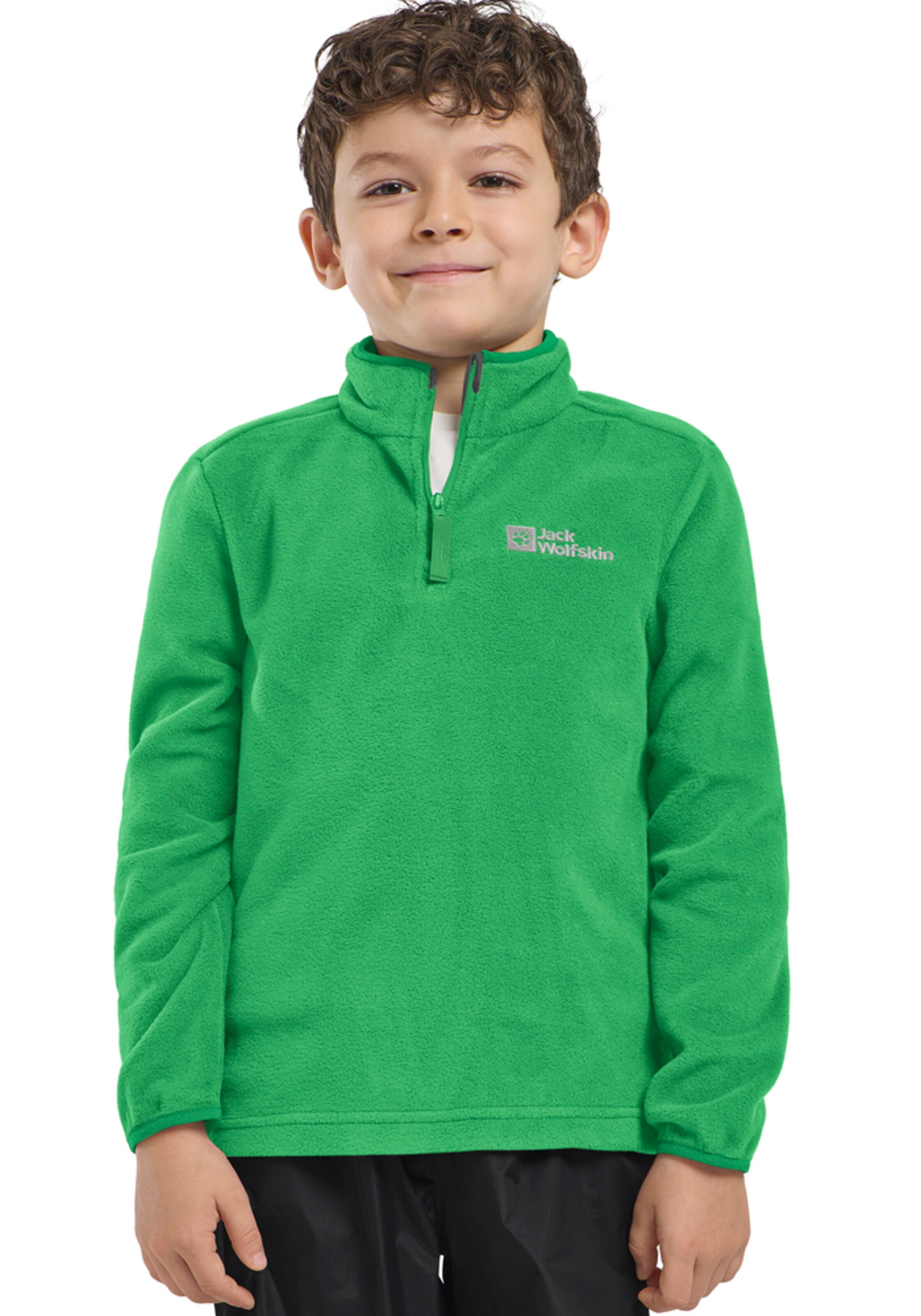 JACK WOLFSKIN Sweater in Green: front