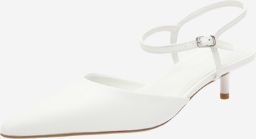 balts STEVE MADDEN Vaļējas augstpapēžu kurpes 'Adelaide': no priekšpuses