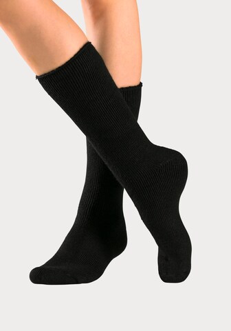 LAVANA Sportsocken in Schwarz