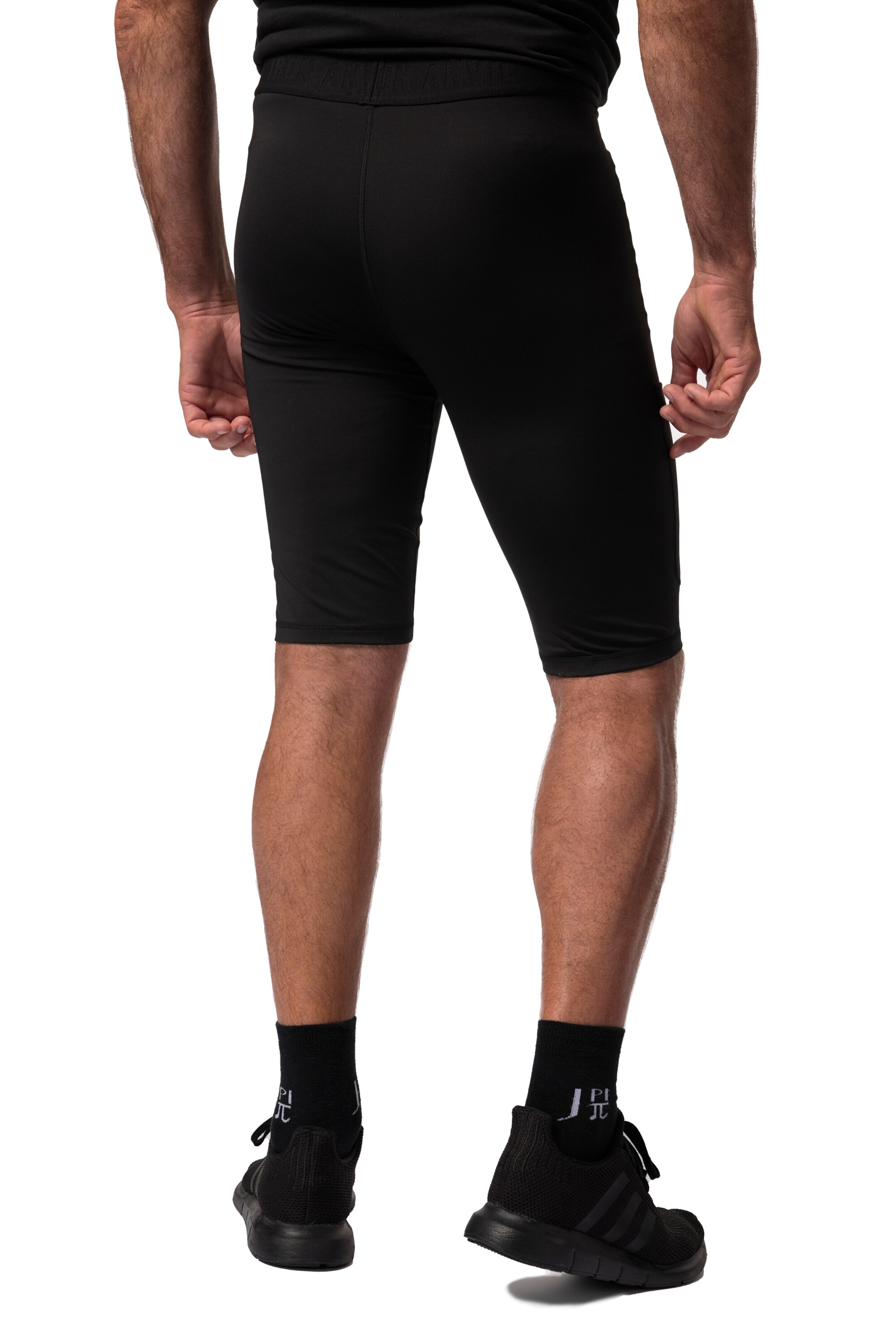 JAY-PI Skinny Sporthose in Schwarz