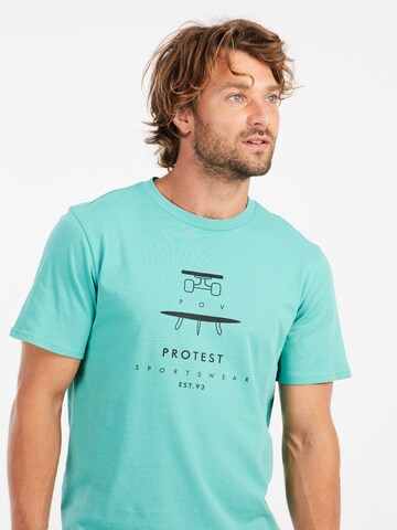 PROTEST Shirt 'PRTAndros' in Green