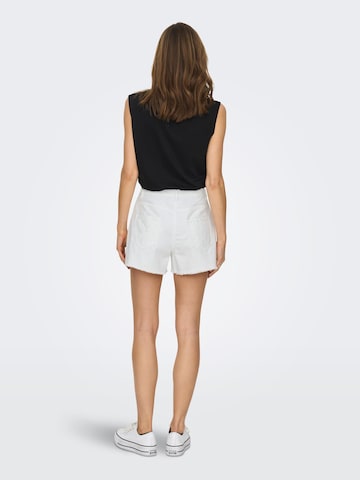 ONLY Wide Leg Shorts 'Elena' in Weiß