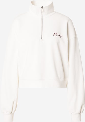balta PINKO Megztinis be užsegimo: priekis