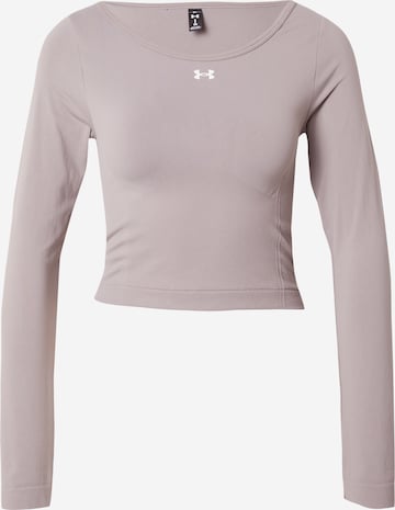 UNDER ARMOUR Μπλουζάκι σε γκρι: μπροστά