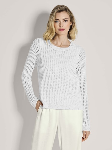 Pull-over MADELEINE en blanc : devant