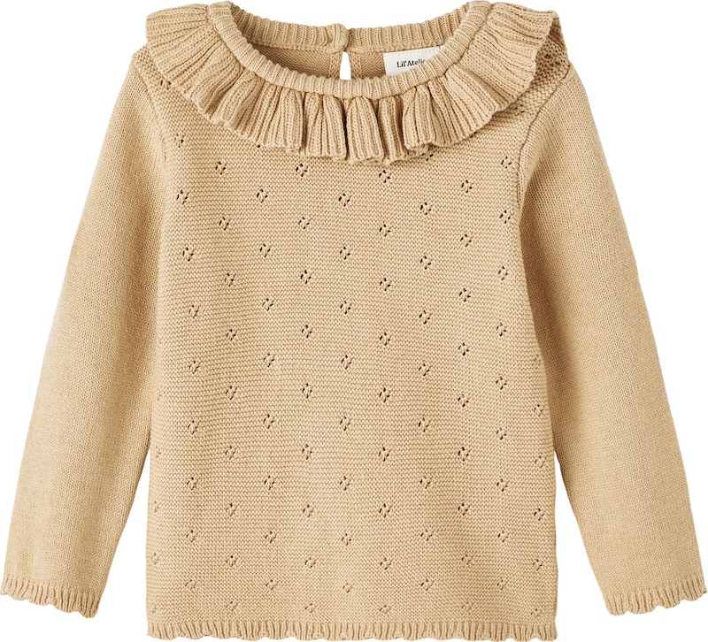 NAME IT Pullover in Beige IV6322
