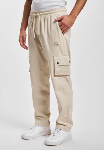 DEF Regular Cargobroek 'Alice' in Beige: voorkant