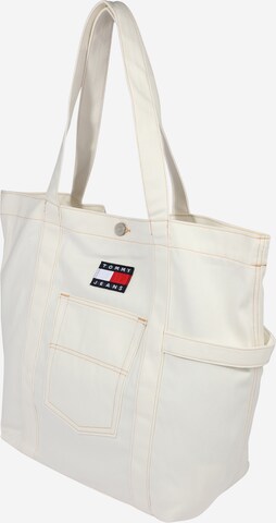 Shopper di Tommy Jeans in beige: frontale