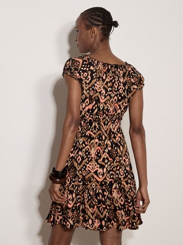 Apricot Kleid in Orange