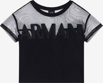 Maglietta 'XW002332 AF10356' di ARMANI EXCHANGE in nero: frontale