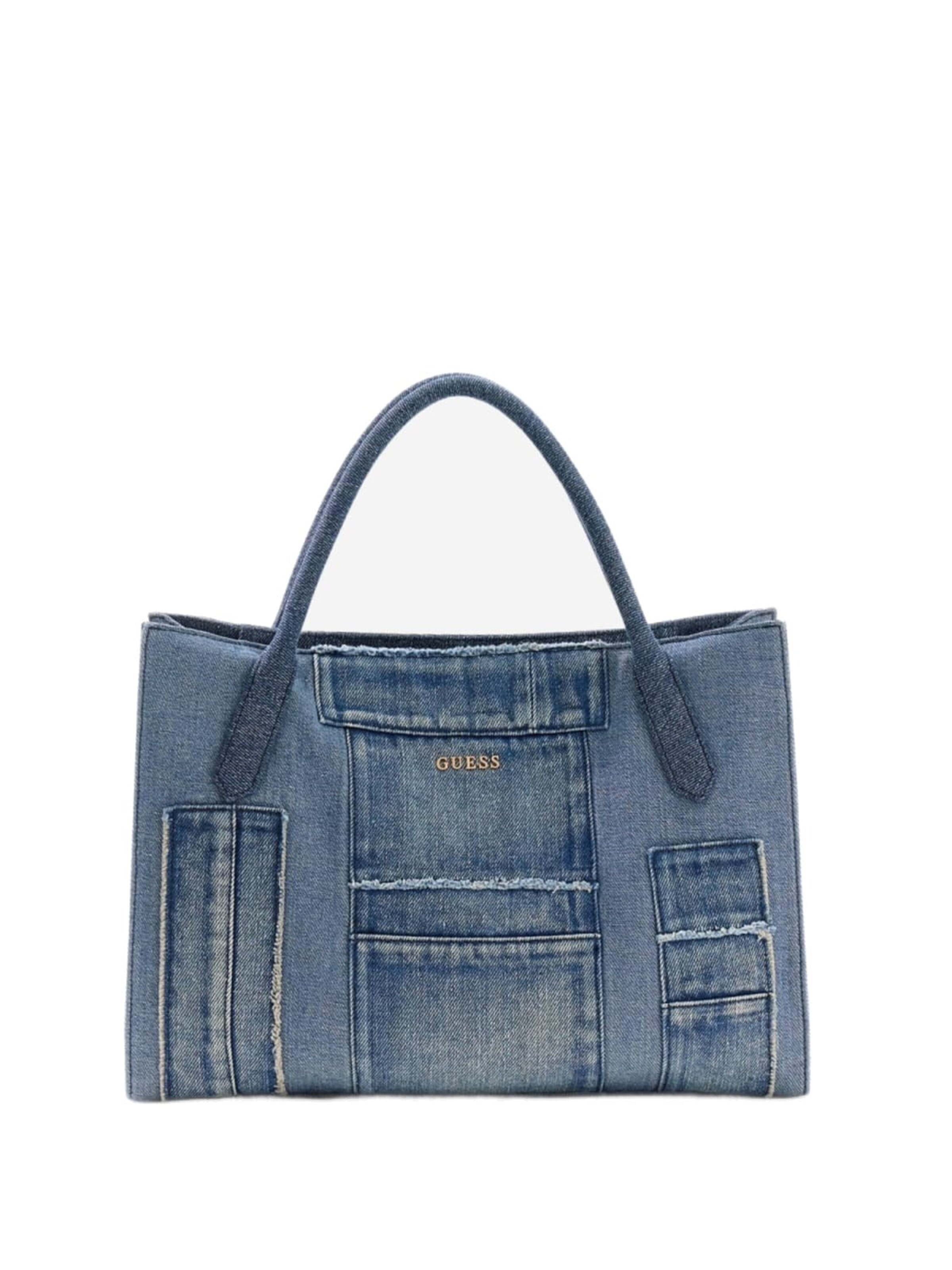 Shopper 'Jodi Tote' di GUESS in blu: frontale