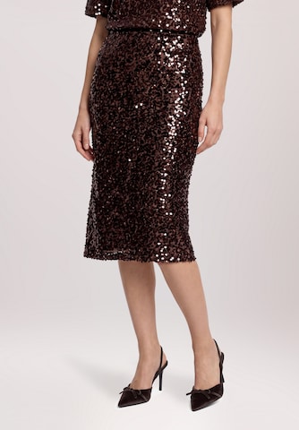 Gonna di Betty Barclay in marrone: frontale
