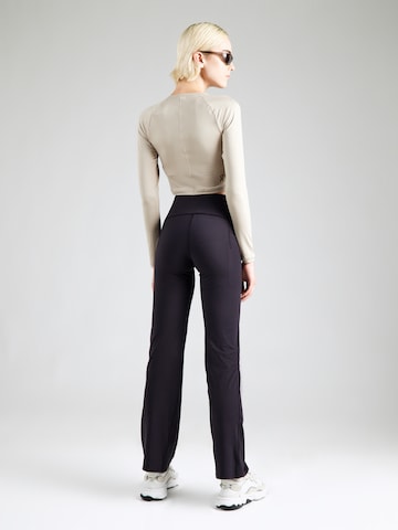 évasé Pantalon de sport On en noir