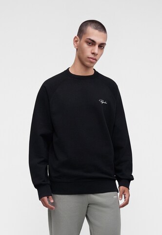 Pegador Sweatshirt 'SIGNAR' i svart: framsida