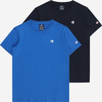 Champion Authentic Athletic Apparel Μπλουζάκι σε μπλε: μπροστά