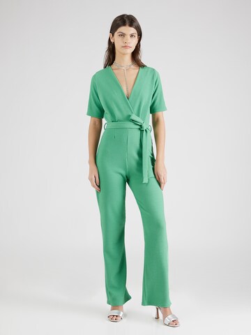 SISTERS POINT Jumpsuit 'EGINA' i grön: framsida