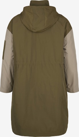 Zizzi Between-Seasons Parka 'EXPLORER' in Green